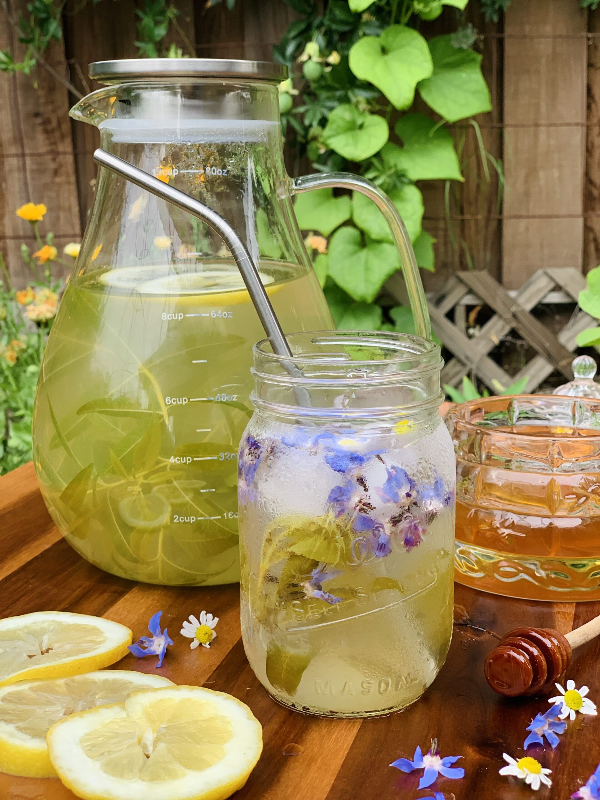 Lemon verbena iced tea recipe