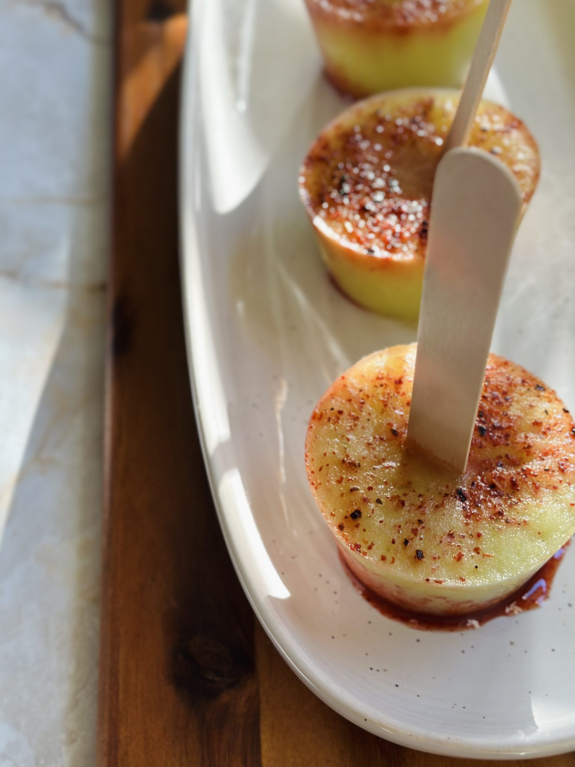 paletas de pepino limon